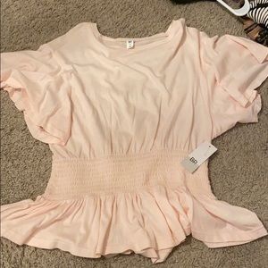 Light pink blouse!